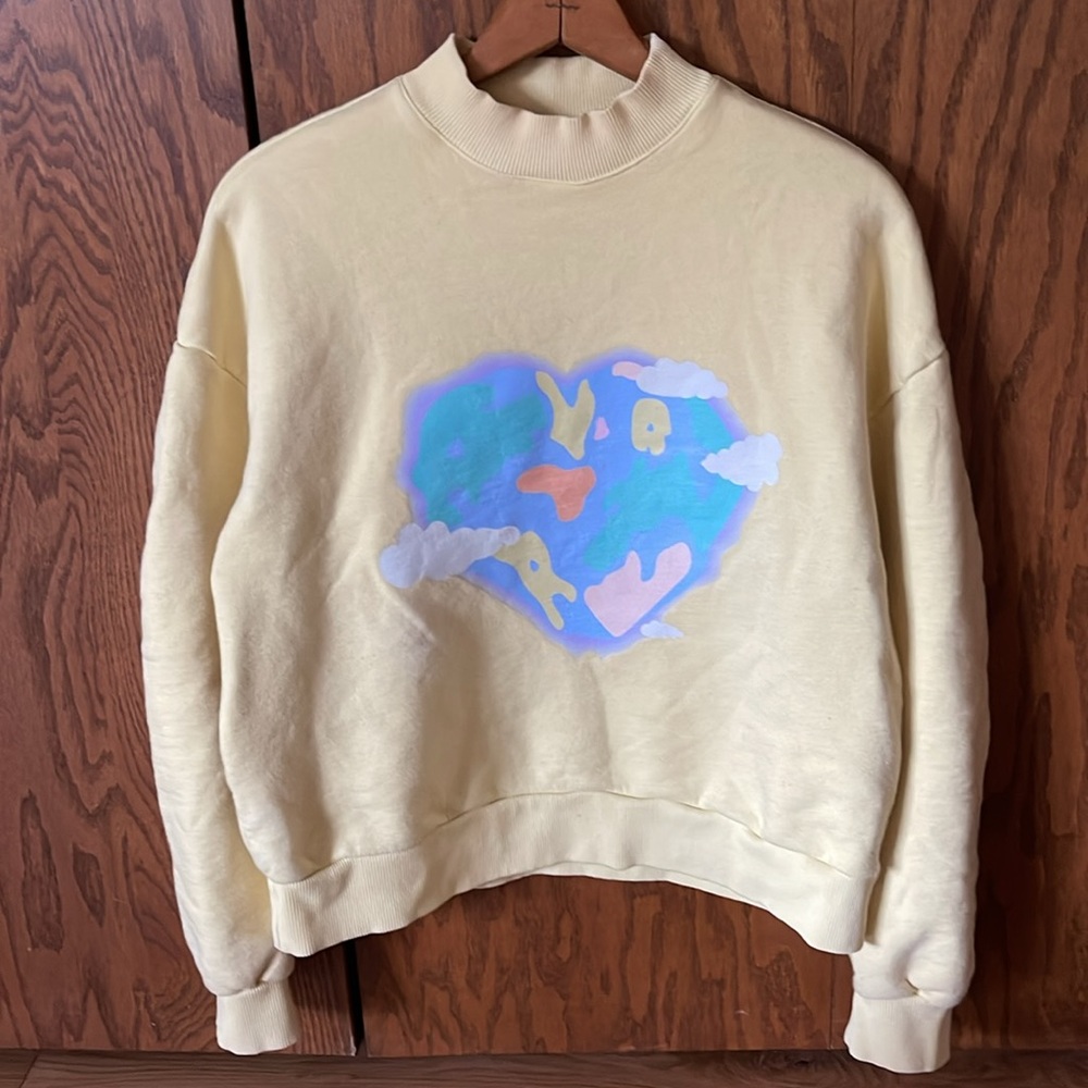 AVAVAV Huggable Sweatshirt – Sustainable Artisan Designer – Size S - Picture 8 of 8